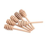 YUYTE 11 Cm 50 Pezzi/set Bastoncini per in Legno da 16 Cm - Bacchette per Agitare in Legno per Uso Alimentare per l'erogazione di, Sciroppo e Melassa (Ottieni Honey King 10,5)
