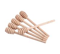YUYTE 11 Cm 50 Pezzi/set Bastoncini per in Legno da 16 Cm - Bacchette per Agitare in Legno per Uso Alimentare per l'erogazione di, Sciroppo e Melassa (Prendi Honey King Slotting 16CM)