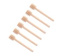 YUYTE 11 Cm 50 Pezzi/set Bastoncini per in Legno da 16 Cm - Bacchette per Agitare in Legno per Uso Alimentare per l'erogazione di, Sciroppo e Melassa (Squisito 10)