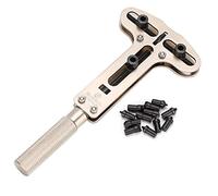 YUYTE Apriscatole per Orologio a Tre Ganasce, Strumento di Riparazione per Orologio da Polso con Dispositivo di rimozione della Copertura in Metallo, Attrezzi orologiaio, Orologio Apri