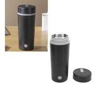 YUYTE Bollitore Viaggio 350 Ml Piccolo Bollitore per tè e caffè - Bollitore per tè e caffè in Acciaio Inossidabile 304 con 4 Impostazioni di Temperatura e Spegnimento Automatico (Spina europea 220