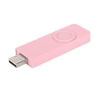 YUYTE Chiavetta Player, Lettore Musicale MP3 Lettore Multimediale Portatile con Auricolari da 3,5 Mm e Cordino - Supporta Formati MP3/WMA con Espansione Fino a 32 GB (PINK)