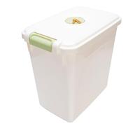YUYTE Contenitore Ermetico per la Conservazione del Riso con Chiusura Efficiente, Versatile per Farina e Cereali, Materiale PP Addensato, Design Salvaspazio, 15 Kg / 33,1 Libbre (Colore puro 15 kg /