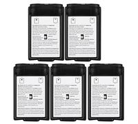 YUYTE Coperchio della Batteria del Controller 360 5 PC Sostituzione Kit di Custodia per Guscio per 360 con Materiale ABS Elaborazione 'olio Processo Bianco Opzionale (BLACK)