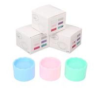 YUYTE Coppa di Pulizia della Spazzola per Chiodi per Legna a Prova di Perdite per Leva per Lavaggio con Coperchio per Manicure Fai -te a Casa o Al Salone