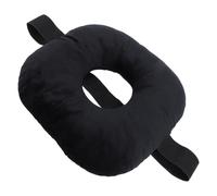 YUYTE Cuscino, Cuscino per Orecchie Laterali con Foro per Chi Dorme Sul Fianco - Supporto Traspirante Il Design Morbido a Ciambella Riduce l'attrito dell'orecchio con Cinturino - Ideale per Dormire