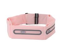 YUYTE Fanny Pack a Cintura da Corsa Sottile, Cintura di Corsa per Uomini Donne, Busta da Jogging Sicura per Telefono, Chiavi Ed Elementi Essenziali, Ideale per Tutti i Telefoni (PINK)