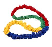 YUYTE Gioco Sensoriale Circolare con Cinturino in Gomma, Corda Elastica per Esterni, per Bambini: attività Divertente, Colorata e
