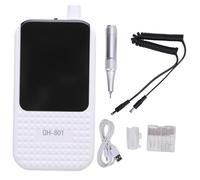 YUYTE Kit Trapano Elettrico per Unghie, Smerigliatrice Portatile per Unghie con 6 Teste di Macinazione e Design Silenzioso per Salone di Bellezza Domestico, Manicure Pedicure