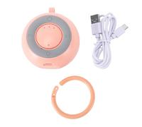 YUYTE Macchina Sonora Portatile per Dormire con 2 Luci Notturne di luminosità e 15 Suoni Rilassanti, Timer Automatico per i Viaggi dei Bambini (Rosa 135x8x2 cm/53,15x3,15x0,79 pollici)