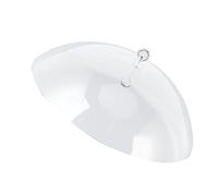 YUYTE Mangiatoia per Mangiatoia a Cupola Protettiva Copertura Meteorologica per le Mangiatoie per Uccelli Appesi con Costruzione Acrilica e Prevenzione degli Scoiattoli