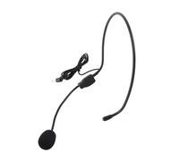 YUYTE MIC a Condensatore Cablato con Testa da 3,5mm con una Singola direttività per L'insegnamento del Canto delle Prestazioni della Fase