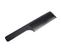 YUYTE Pettine Professionale per Taglio Capelli Pettine per Barbiere per Parrucchiere 23,5 Cm Impugnatura Ergonomica Denti Arrotondati con Scorrimento Liscio per Tutti i Ti (BLACK)