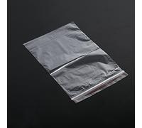 YUYTE Sacchetti Sigillanti in Plastica Trasparente Riutilizzabili con Chiusura a Zip, 100 Pezzi, in 3 Dimensioni, per Conservare Alimenti, Snack e Gioielli (10 * 15 cm)
