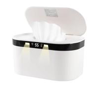 YUYTE Scaldasalviette per Neonati con 5 Impostazioni di Temperatura, Doppio di Riscaldamento e Luce Notturna, Dispenser di Salviette Umidificate di Grande capacità per il Cambio del