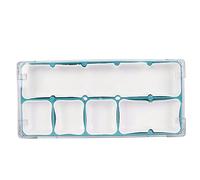 YUYTE Scatola Portaoggetti in Plastica per Parti di Orologi Impilabile 5 Scomparti Custodia Portautensili per Orologi in Gomma di Plastica per Lavori di Riparazione Conservazione di