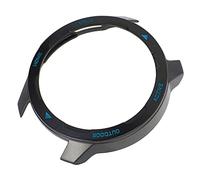 YUYTE Smart Watch Custodia Protettiva in TPU Custodia Protettiva Antigraffio Accessorio Adatto per Orologio Colore 2 per Uomo Donna (Lettera blu sul nero)