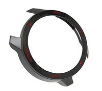 YUYTE Smart Watch Custodia Protettiva in TPU Custodia Protettiva Antigraffio Accessorio Adatto per Orologio Colore 2 per Uomo Donna (Lettera rossa sul nero)