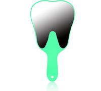 YUYTE Specchietto per le Specchio Dentale Cure odontoiatriche, Specchietto per le Carino alla moda, 4 colori, Manico in plastica (verde)