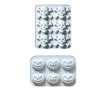 YUYTE Stampo in Silicone per Cioccolato, Caramelle e Torte a Forma di