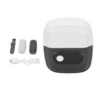 YUYTE Strumento di Pedicure Ricaricabile Ricaricabile Callus per Callone Elettrico con Impostazioni a Batteria e velocità da 650 MAh per il Salone di Bellezza e di Bellezza (BLACK)