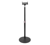 YUYTE Supporto per Cellulare, Testa Girevole a 360° con Asta Telescopica Regolabile a 180°, Altezza Regolabile 27,5 Cm a 44 Cm, Supporto per Telefono Leggero in Lega di Alluminio per