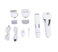 YUYTE Terrimer per Corpi Elettrici USB IPX6 Ricaricabile IPX6 con Teste di Smerigliatrice per Uomini Exfoliante di Toelettatura da Donna da Donna