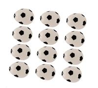 YUYTE Uova di Pasqua, Modello Pallone da Calcio, Riutilizzabili | Plastica Dura, Design a Scatto, Foro per Nastro, Dipinto, Cacce Alle Uova di Pasqua, Regali per Feste, Compatibile con