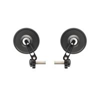 YUYUANBAIHUO Specchietto per Moto Manubrio Alluminio CNC Specchietti Laterale Vetro Blu Regolabili Angoli Specchio BMW R NineT Scrambler URBAN R9T S1000RR S1000R