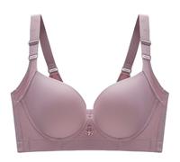 YUYUCH Reggiseno Imbottito Push up da Donna Reggiseno Senza Cuciture levigante per la Schiena T-Shirt Elasticizzata Reggiseno con Ferretto