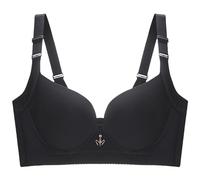 YUYUCH Reggiseno Imbottito Push up da Donna Reggiseno Senza Cuciture levigante per la Schiena T-Shirt Elasticizzata Reggiseno con Ferretto