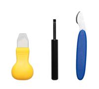 YUYUDEHM Kit di 3 attrezzi per la sostituzione della batteria dell'orologio, apri cassa posteriore, strumento di rimozione del retro dell'orologio