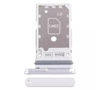 YuYue Electronic Doppia SIM Vassoio Micro SD Card Holder Slot Pin Parte di Ricambio Compatibile con Samsung Galaxy S23 Fe 5G SM-S711B Argento