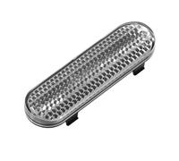 YUYUEMI Striscia riflettente per Xiaomi 5 Plus Scooter Mozzi Ruota Cap per Night Riding Ruota Posteriore Protettiva Copertura Shell Decorativa