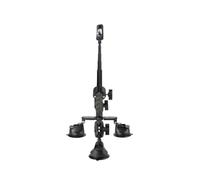 YUYUEMI Supporto a ventosa per auto per Insta360 ONE RS/X2/R/X/X3/X4/X5 con estensione da 45-200 cm Selfie Stick Supporto a ventosa per DJI Action Camera