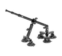 YUYUEMI Supporto da auto per Insta360 ONE RS/X2/R/X/X3/X4/X5/ONE Treppiede per auto a ventosa per DJI Action Camera