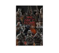 YUYUMEGDE Escape from Tarkov Game, poster decorativo da parete, per soggiorno, camera da letto, decorazione moderna per camera da letto, 40 x 60 cm