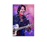 YUYUMEGDE John Fogerty - Poster decorativo da parete su tela, stampa moderna, per camera da letto, 50 x 75 cm