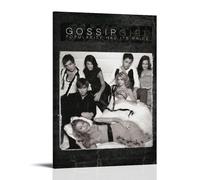 YUYUMEGDE Poster decorativo da parete con Gossip Girl, stampa artistica moderna su tela, poster decorativo per camera da letto, 50 x 75 cm