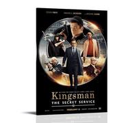 YUYUMEGDE Poster decorativo da parete del film Kingsman Academy, stampa artistica su tela, poster decorativo moderno per camera da letto, 60 x 90 cm