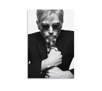 YUYUMEGDE Poster decorativo da parete di Billy Bob Thornton su tela, poster decorativo moderno per camera da letto, 50 x 75 cm