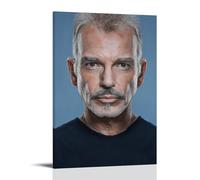 YUYUMEGDE Poster decorativo da parete su tela con stampa di Billy Bob Thornton Fanart, poster decorativo moderno per camera da letto, 30 x 45 cm