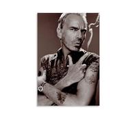 YUYUMEGDE Poster decorativo da parete su tela, motivo: Billy Bob Thornton, stile moderno, per camera da letto, 20 x 30 cm