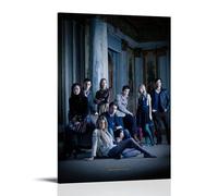 YUYUMEGDE Poster decorativo da parete su tela, motivo: Gossip Girl, stagione 1, poster decorativo moderno, per camera da letto, 40 x 60 cm
