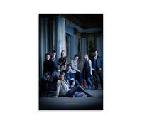 YUYUMEGDE Poster decorativo da parete su tela, motivo: Gossip Girl, stagione 1, poster decorativo moderno, per camera da letto, 40 x 60 cm