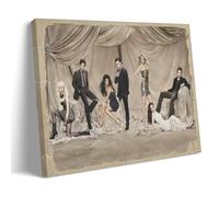 YUYUMEGDE Poster decorativo da parete su tela, motivo: Gossip Girl, stagione tre, poster decorativo moderno per camera da letto, 40 x 60 cm