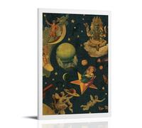 YUYUMEGDE Poster decorativo da parete su tela, motivo: Mellon Collie e la tristezza infinita, poster decorativo moderno per camera da letto, 20 x 30 cm
