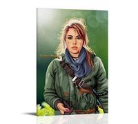 YUYUMEGDE Poster decorativo da parete su tela, motivo: Rise of the Tomb Raider, stampa artistica moderna, per camera da letto, 60 x 90 cm