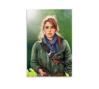 YUYUMEGDE Poster decorativo da parete su tela, motivo: Rise of the Tomb Raider, stampa moderna, per camera da letto, 40 x 60 cm