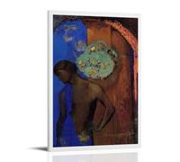 YUYUMEGDE Poster decorativo da parete su tela, motivo: San Giovanni la tunica blu, stampa artistica moderna per la camera da letto, 30 x 45 cm